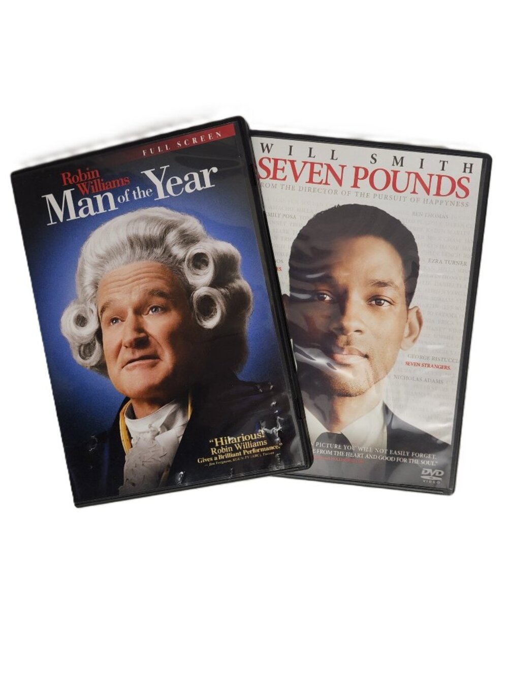 DVD Bundle: Man of the Year & Seven Pounds